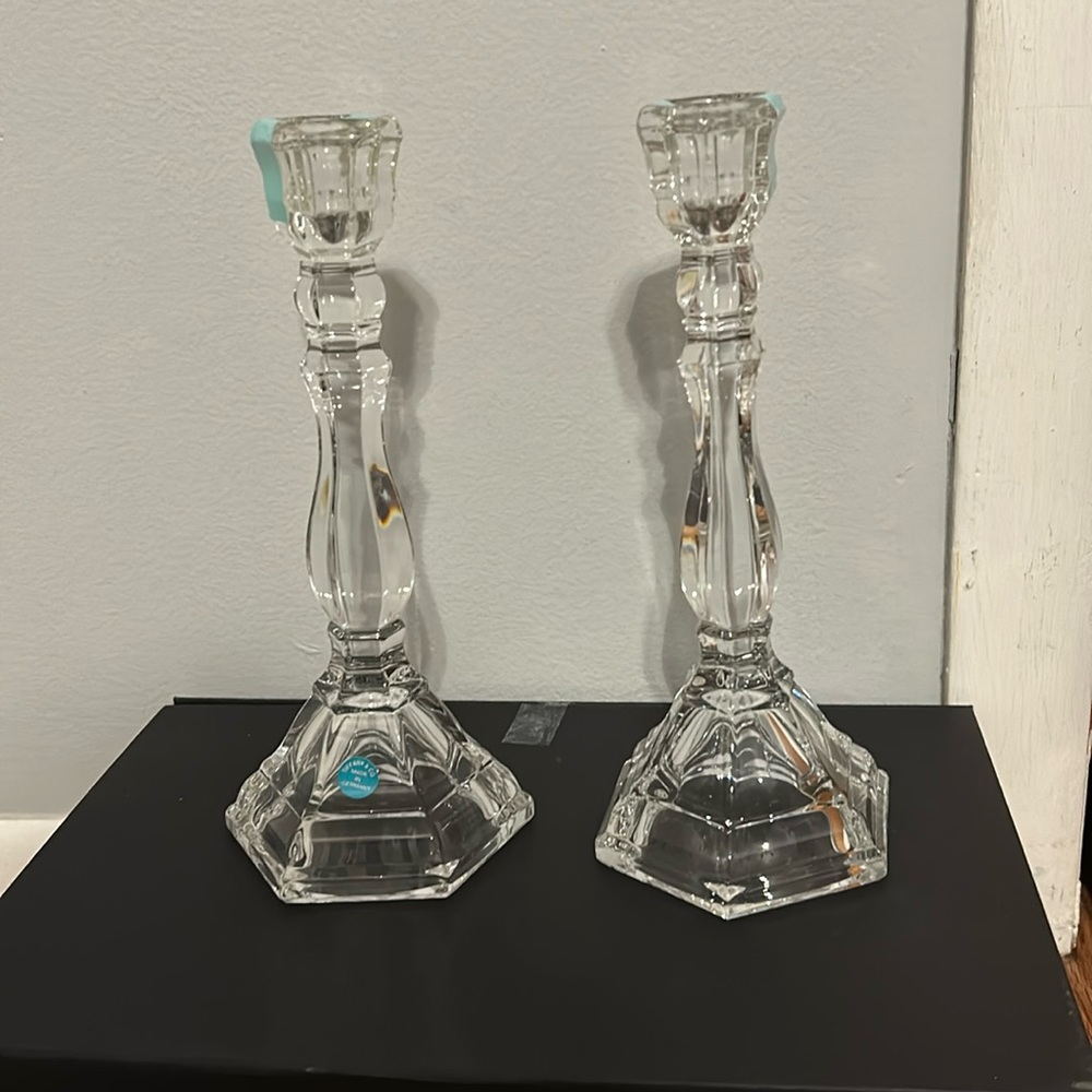 Tiffany and company candlesticks